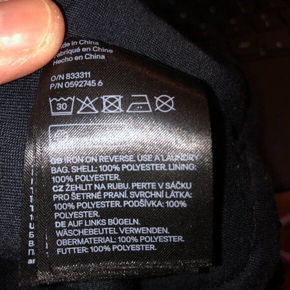 H&M Divided Women Medium Black Sequins Spaghetti Strap V Neck Bustier Crop Top M - Picture 9 of 10